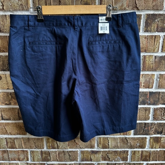 American Living Blue Flat Front Shorts - Picture 3 of 5